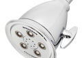 Speakman® S-2005-HB Hotel™ Multi-Function Shower Head, 2.5 gpm Min, 3 Sprays, Wall Mount, 4-1/8 in Head, Import
