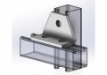 Empire 9035CAZ Shelf Gusset Angle, 3 Holes, 3-1/2 in L x 1-5/8 in W x 1/4 in THK