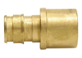 Uponor LF4513850 3/8 inch Expansion x 1/2 inch Hub ProPEX Lead Free Brass Sweat Adapter