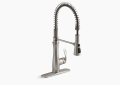 Kohler K-29106-VS Bellera(R) Single-Handle Semi-Professional Kitchen Sink Faucet - Vibrant Stainless
