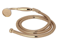 Rohl U.5387LS-ULB Inclined Handshower & Hose - Unlacquered Brass