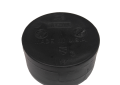 Charlotte ABS 00116 0600 Cap, 1-1/2 in Nominal, Hub End Style, SCH 40/STD, ABS, Domestic
