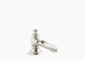 Kohler K-72761-SN Artifacts(R) with Flume design Widespread Bathroom Sink Spout - Vibrant Polished Nickel