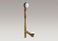 Kohler K-7259-CP Clearflo Brass Toe Tap Bath Drain