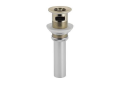 Brizo® RP72412PN Grid Strainer with Overflow, 2-3/8 in Nominal, 2-3/8 in OAL, Brass, Brilliance® Polished Nickel, Import