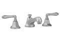 Jaclo® 6870-T684-SB Astor Bathroom Faucet, 1.5 gpm Flow Rate, 1-9/16 in H Spout, Satin Brass, 2 Handles, Pop-Up Drain
