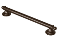 Moen® YG2224ORB Grab Bar, Brantford™, 24 in L x 1-1/4 in Dia, Oil Rubbed Bronze, Stainless Steel, Import