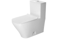 DURAVIT 2157010085 One-Piece Toilet, DuraStyle, Elongated Bowl, 15-3/4 in H Rim, 12 in Rough-In, 1.28 gpf, White, Import