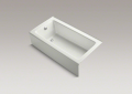 Kohler 875-NY Bellwether (R) 60" x 32" Alcove Bath with Integral Apron and Left-Hand Drain