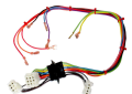 Ruud 45-24393-01 9 Pin to 8 Terminals, 6 Pin to 4 Pin with Twist Lock and Grommet and 8 Wires from 9 Pin Wiring Harness