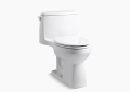 Kohler K-3810-0 Santa Rose Comfort Height One-Piece Compact Elongated Toilet - White