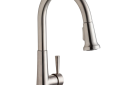 Elkay® LK6000LS Kitchen Faucet, Everyday, 1.5 gpm Flow Rate, Lustrous Steel, 1 Handle, 1 Faucet Hole, Function: Traditional, Import