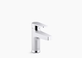 Kohler K-74013-4-CP Taut(TM) Single-Handle Bathroom Sink Faucet - Polished Chrome