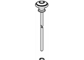 Kohler K-76908-CP Lift Rod Assembly - Polished Chrome