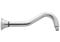 Jaclo® 8070-PCH 8070 Swan Neck Shower Arm, 13 in L Arm, Brass Arm
