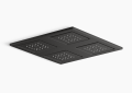 Kohler K-98740-BL WaterTile(R) Rain Overhead Shower Panel with Four 22-Nozzle Sprayheads - Matte Black