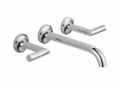 Brizo® 65875LF-PC Lavatory Faucet, Odin™, 1.5 gpm, 8 in Center, Polished Chrome, 2 Handles, Function: Traditional, Commercial