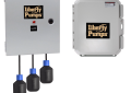 Liberty Pumps® AE24L=3 AE Series, 120/208/240 V AC, 1  Phase , 0 to 14.9 A, NEMA 4X Enclosure, 3-Float, 10 x 10 x 6 in Enclosure, 20 ft Cord, For Use With Model FL102M-2 Pump and LE41M Submersible Pump