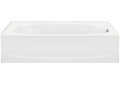 Sterling 71041120-0 60 inch x 29 inch x 15 inch Performa Series Bath Tub with Right-Hand Drain - White