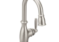 Moen 5985SRS Brantford Single Handle High Arc Kitchen Faucet - Spot Resist Stainless