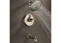 DELTA® H798PN Cassidy French Curve Handle, For Use With Model 4797-FL-LHP Traditional Floor Mount Tub Filler Trim, Metal, Polished Nickel, Import