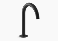 Kohler K-77967-BL Components(R) Bathroom Sink Spout with Tube Design - Matte Black