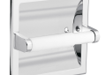 Moen® 1576SS Recessed Paper Holder, Donner Commercial, 6-1/4 in H, Zinc Alloy, Stainless Steel, Import