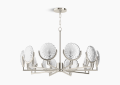 Kohler K-29380-CH10B-SNL Arendela(R) 29-1/2" Chandelier - Polished Nickel