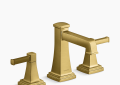 Kohler K-27399-4-2MB Riff(R) Widespread Bathroom Sink Faucet, 1.2 GPM - Vibrant Brushed Moderne Brass
