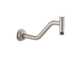 Brizo® RP100325NK Invari™ Angled Shower Arm and Flange, 11 in L, Solid Brass Arm, 1/2 in NPT, Import