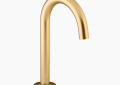 Kohler K-77967-2MB Components(R) Bathroom Sink Faucet Spout with Tube Design, 1.2 GPM - Vibrant Brushed Moderne Brass