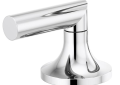 Brizo® HL5373-PC Odin® Two Low Lever Handle, For Use With Models 65375LF-LHP/65375LF-LHP-ECO Widespread Lavatory Faucets, Zinc, Polished Chrome, Import