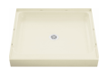 Sterling 72101100-96 36 inch x 34 inch x 4-1/2 inch Ensemble Series Shower Base - Biscuit