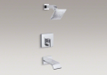 Kohler T14664-4-CP Rite-Temp(R) Bath and Shower Trim