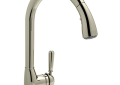 Rohl R7504LMSTN-2 Classic Pull-down Kitchen Faucet - Satin Nickel
