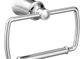 Moen® YB2186CH Towel Ring, Dartmoor™, 3-1/2 in OAD x 4.41 in OAH, Polished Chrome, Import