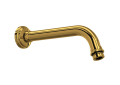 Rohl U.5362ULB 7" Reach Wall Mount Shower Arm - Unlacquered Brass