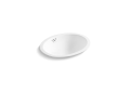 Kallista P72033-00-0 Under-Mount Sink with Overflow, Glazed For Town - White