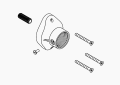 Kohler K-1225244-BC Adapter Kit - Bright Chrome