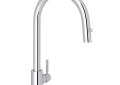 ROHL U 4044LS Holborn Pulldown Kitchen Faucet - Polished Chrome