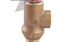Watts LF53L 0121443 1/2 inch Male Inlet x 1/2 inch Female Outlet Poppet Type 150 PSI Lead Free Copper Alloy Body Pressure Relief Valve