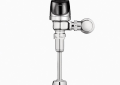 Sloan® 3250424 8186 Single-Flush Sensor Exposed Flushometer, G2 Optima Plus®, Battery, 0.5 gpf Flush Rate, 3/4 in IPS Inlet, 3/4 in Spud, 15 to 80 psi Pressure, Polished Chrome, Domestic