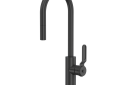 Rohl MY65D1LMMB Myrina Pull-Down Bar & Food Prep Kitchen Faucet with C-Spout - Matte Black