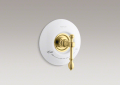 Kohler T10680-4-PB Thermostatic Valve Trim, Lever Handle