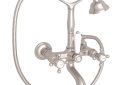 Rohl® A1401XMSTN Rohl Multiple Collections Traditional Low Level Single Tub Filler, 1.8 gpm Flow Rate, Satin Nickel