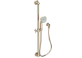 Newport Brass 280E-24A Slide Bar with Multifunction Hand Shower Set - French Gold