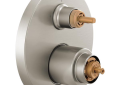 Brizo® T75P575-BNLHP Valve Trim With 3-Function Integrated Diverter Trim, 5 gpm Shower, Brushed Nickel