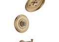DELTA® T14497-CZLHP Monitor® 14 Tub and Shower Trim, 1.75 gpm Shower, Brilliance® Champagne Bronze