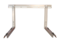 Quick-Sling® QSWB2000 Wall Bracket, 33-1/2 in L x 25-1/4 in W x 18-1/8 in H, Telegray