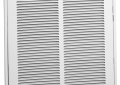 Hart and Cooley 659-1414-W 14" x 14" Steel Return Air Filter Grille - White